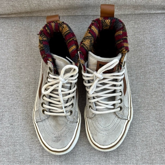 Vans Sk8-Hi MTE 3M Scotchgard Gray Suede Sneakers 721454 Men’s 4 / Women’s 5.5 - Picture 7 of 13